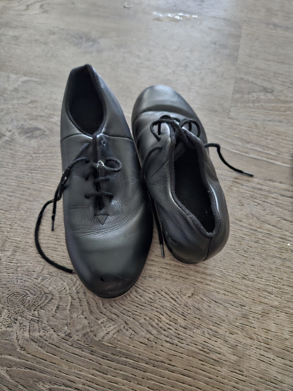 Kids Black Tap Shoes